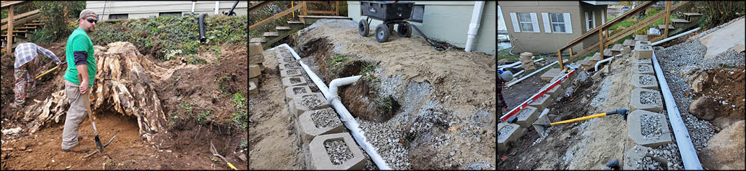 drainage landscaping
